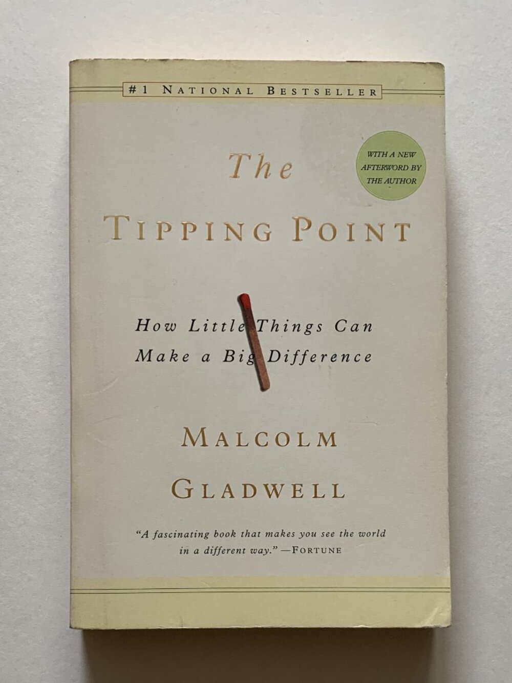 The Tipping Point by Malcolm Gladwell (1st Paperback Edition, 2002)